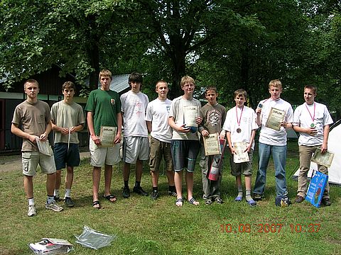 Matnia - XVI Mistrzostwa Polski w Indywidualnych Marszach na Orientację s80 - PTTK Strzelin