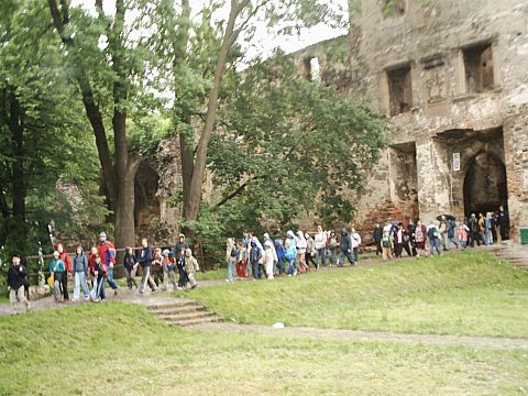 Z�bkowice �l�skie - zamek Frankensteina