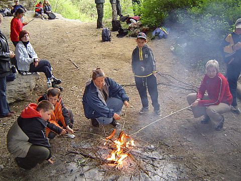 Nie ma to jak pieczone kie�baski