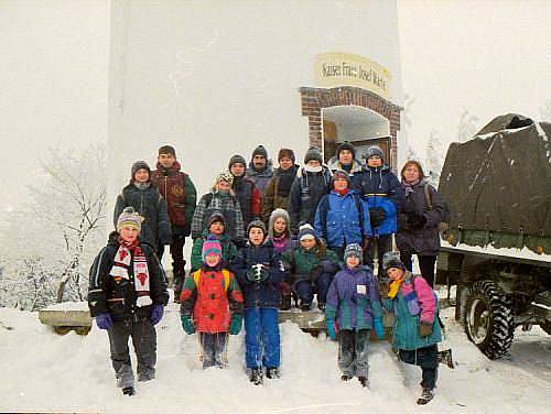 Rajd w G�ry Opawskie - Biskupia Kopa