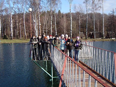 Rajd w G�ry Opawskie - w Pokrzywnej