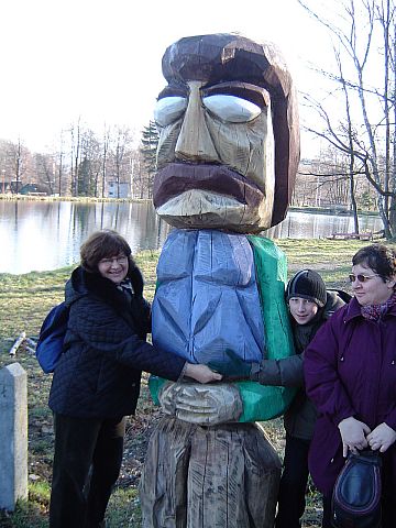 Rajd w G�ry Opawskie - w Pokrzywnej