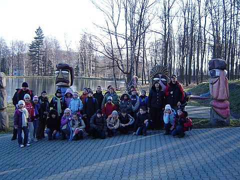 Rajd w G�ry Opawskie - w Pokrzywnej