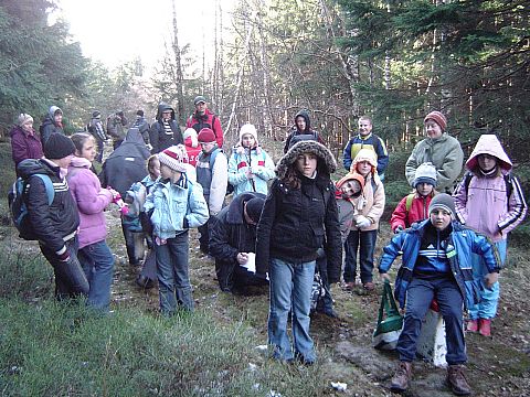 Rajd w G�ry Opawskie - na Srebrnej Kopie