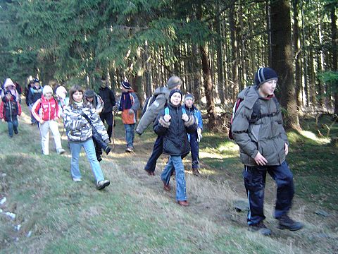 Rajd w G�ry Opawskie - na Srebrnej Kopie