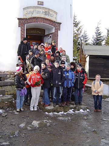 Czeska wie�a widokowa na Biskupiej Kopie