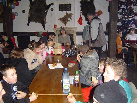 W schronisku 'Pod Biskupi� Kop�'