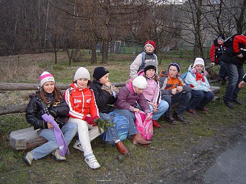 Rajd w G�ry Opawskie - w Jarno�t�wku