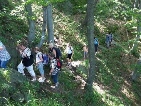 Wycieczka na Biskupi� Kop� - w drodze do Piekie�ka s023 - PTTK Strzelin