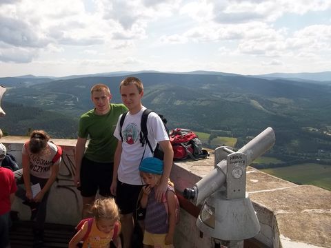 Buskupia Kopa - na wie�y widokowej s051 - PTTK Strzelin