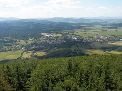 Buskupia Kopa - na wie�y widokowej s053 - PTTK Strzelin