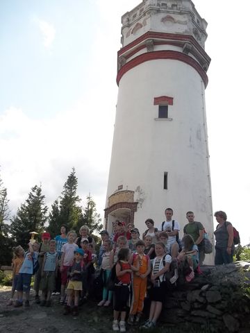 Biskupia Kopa - G�ry Opawskie s061 - PTTK Strzelin