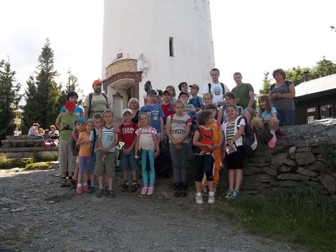 Biskupia Kopa - G�ry Opawskie s062 - PTTK Strzelin