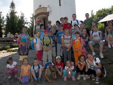 Biskupia Kopa - G�ry Opawskie s063 - PTTK Strzelin