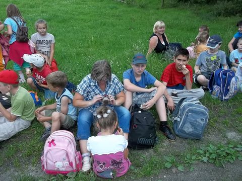 Wycieczka na Biskupi� Kop� - zej�cie do Jarno�t�wka s082 - PTTK Strzelin