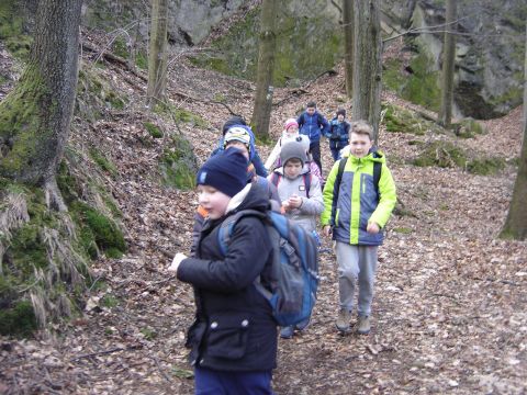 Wycieczka Na Biskupi� Kop� - podej�cie do Piekie�ka s013 - PTTK Strzelin