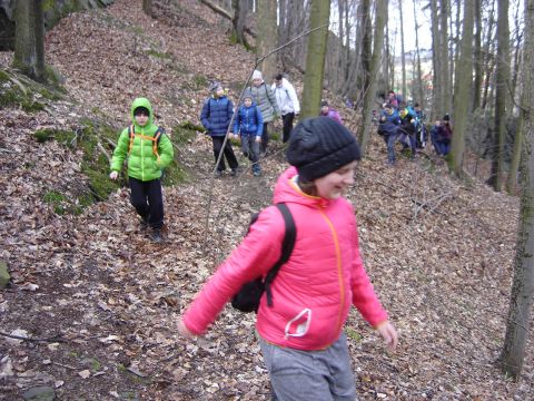 Wycieczka Na Biskupi� Kop� - podej�cie do Piekie�ka s018 - PTTK Strzelin
