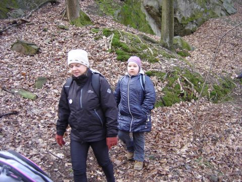 Wycieczka Na Biskupi� Kop� - podej�cie do Piekie�ka s022 - PTTK Strzelin