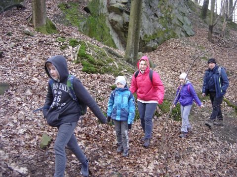 Wycieczka Na Biskupi� Kop� - podej�cie do Piekie�ka s024 - PTTK Strzelin