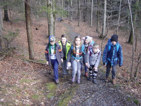 Wycieczka Na Biskupi� Kop� - podej�cie do Piekie�ka s036 - PTTK Strzelin