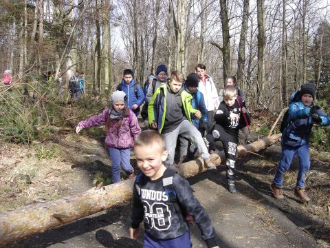 Wycieczka Biskupi� Kop� - w drodze do schroniska s064 - PTTK Strzelin