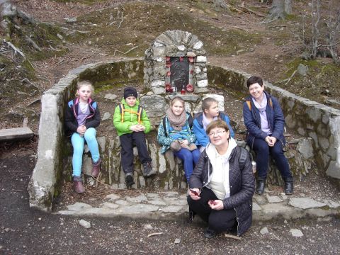 Wycieczka Biskupi� Kop� - w drodze do schroniska s068 - PTTK Strzelin