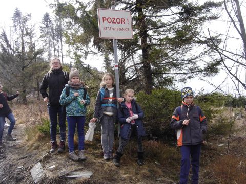 W drodze na szczyt Biskupiej Kopy s094 - PTTK Strzelin