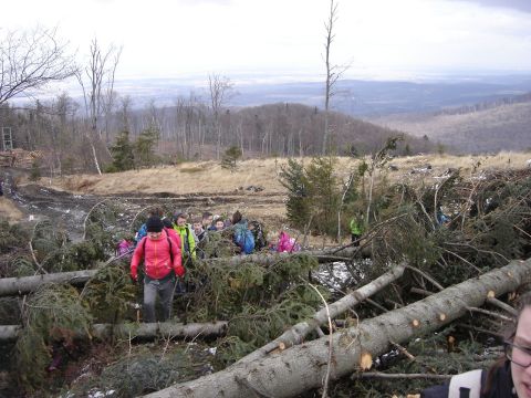 W drodze na szczyt Biskupiej Kopy s098 - PTTK Strzelin