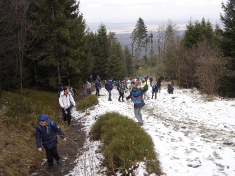 W drodze na szczyt Biskupiej Kopy s099 - PTTK Strzelin