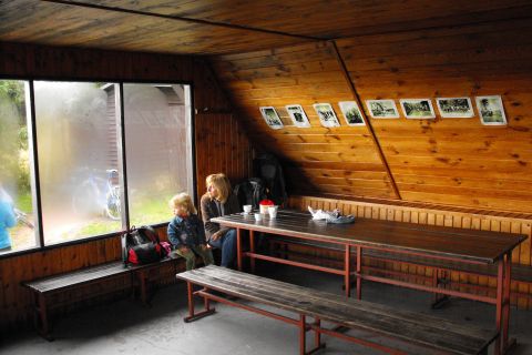 G�ry Orlickie - chata czeskiego Pogotowia G�rskiego na Wielkiej Desztnej s005 - PTTK Strzelin