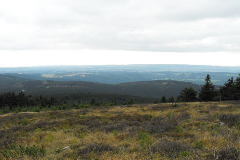 G�ry Orlickie - widok z Wielkiej Desztnej s015 - PTTK Strzelin