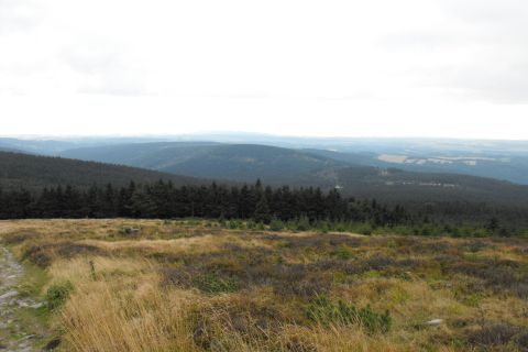 G�ry Orlickie - widok z Wielkiej Desztnej s016 - PTTK Strzelin