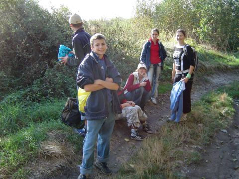 XVII Rajd Wzg�rz Strzeli�skich - glinianki ko�o G�bczyc s041 - PTTK Strzelin