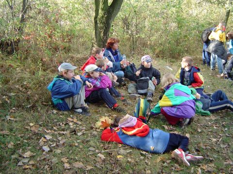 XVII Rajd Wzg�rz Strzeli�skich - glinianki ko�o G�bczyc s049 - PTTK Strzelin