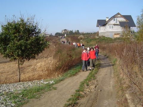 XVII Rajd Wzg�rz Strzeli�skich - na szlaku niebieskim s052 - PTTK Strzelin