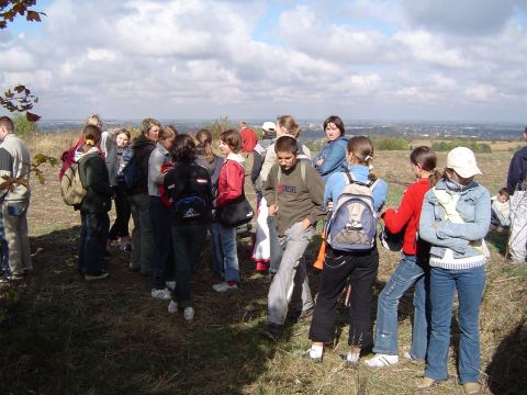 XVII Rajd Wzg�rz Strzeli�skich - na Kozi�cu s068 - PTTK Strzelin