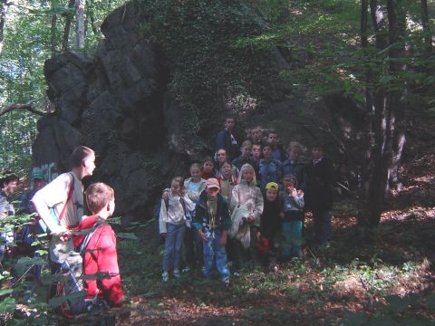 XVIII Rajd Wzg�rz Strzeli�skich - W�w�z Piekie�ko s006 - PTTK Strzelin