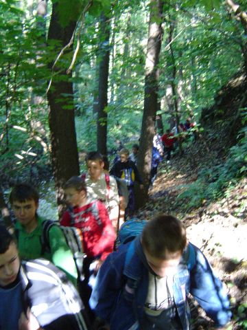 XVIII Rajd Wzg�rz Strzeli�skich - W�w�z Piekie�ko s010 - PTTK Strzelin