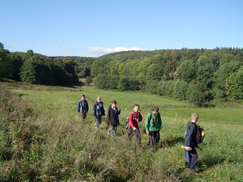 XVIII Rajd Wzg�rz Strzeli�skich - wyj�cie z Piekie�ka s016 - PTTK Strzelin