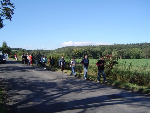 XVIII Rajd Wzg�rz Strzelinskich - w drodze do Niemczy s017 - PTTK Strzelin