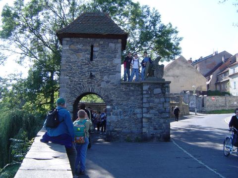 XVIII Rajd Wzg�rz Strzeli�skich - Niemcza - Brama Dolna s021 - PTTK Strzelin