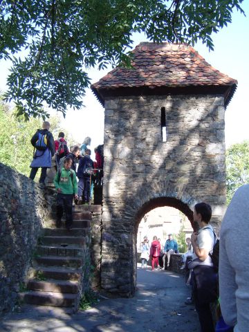 XVIII Rajd Wzg�rz Strzeli�skich - Niemcza - Brama Dolna s022 - PTTK Strzelin