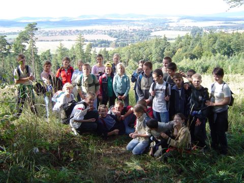 XVIII Rajd Wzg�rz Strzeli�skich - na Ostrej G�rze s029 - PTTK Strzelin