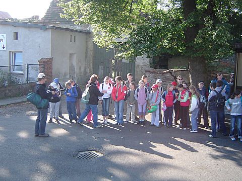 Przeworno - start trasy rajdowej