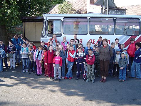 Przeworno - start trasy rajdowej