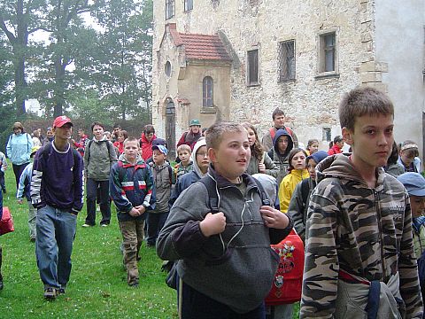 XX Rajd Wzg�rz Strzeli�skich - Witostowice - zamek s012 - PTTK Strzelin