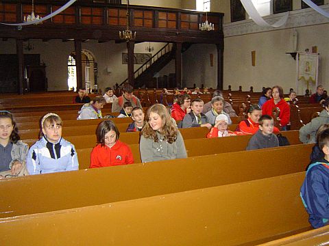 Nowolesie - Sanktuarium Matki Bo�ej R�a�cowej s053 - PTTK Strzelin