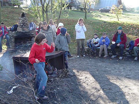 Bia�y Ko�ci� - w O�rodku Wypoczynku �wi�tecznego s114 - PTTK Strzelin