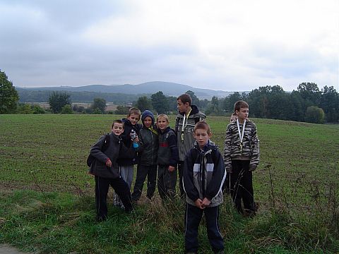 XX Rajd Wzg�rz Strzeli�skich - w tle Nowoleska Kopa s014 - PTTK Strzelin