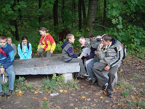 XX Rajd Wzg�rz Strzeli�skich - na szlaku niebieskim s015 - PTTK Strzelin